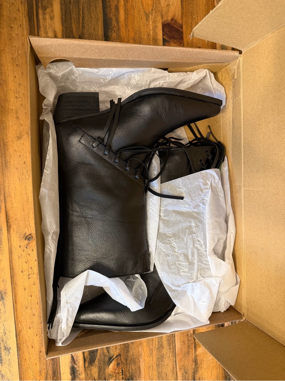 Matisse Tan Boxed Booties